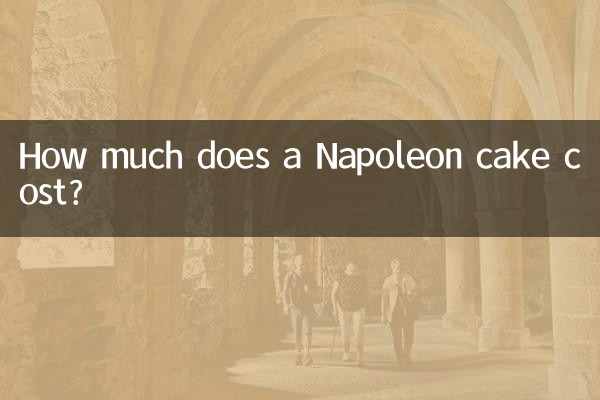 Quanto custa um bolo Napoleão?