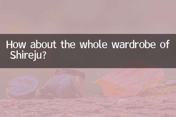 시레주의 옷장 전체는 어떤가요?