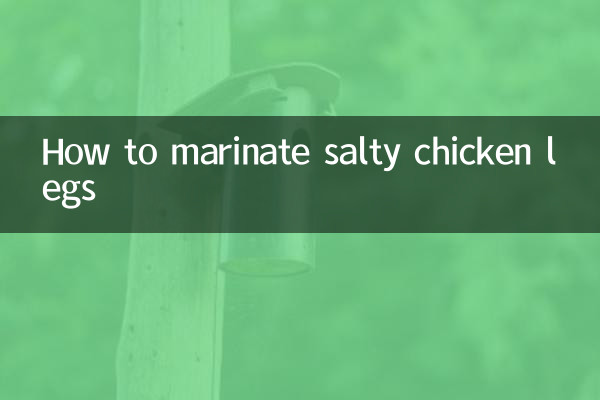 Come marinare le cosce di pollo salate