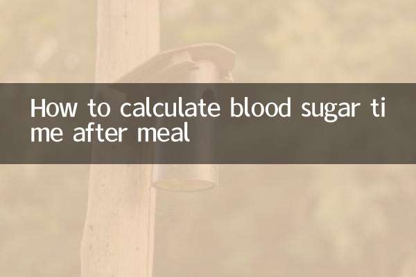 کھانے کے بعد بلڈ شوگر کے وقت کا حساب کتاب کیسے کریں