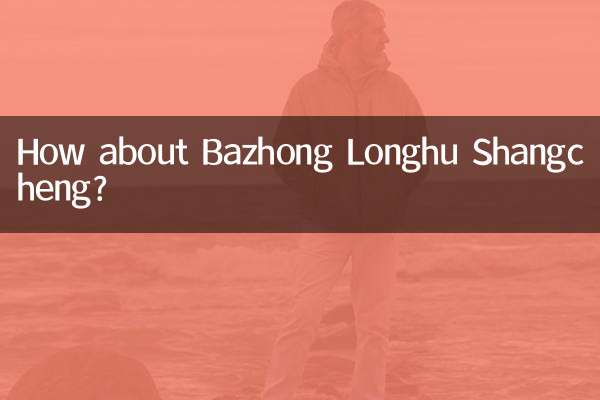¿Qué tal Bazhong Longhu Shangcheng?