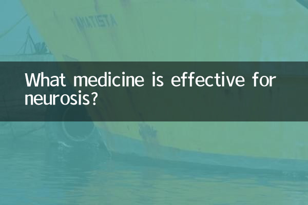 Quel médicament est efficace contre la névrose ?