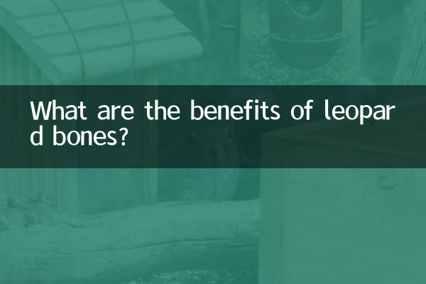 तेंदुए की हड्डियों के क्या फायदे हैं?