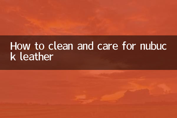 Como limpar e cuidar do couro nobuck