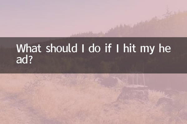 ¿Qué debo hacer si me golpeo la cabeza?