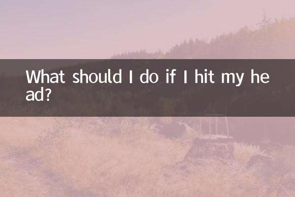 ¿Qué debo hacer si me golpeo la cabeza?