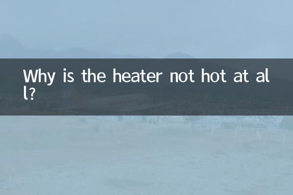 हीटर बिल्कुल गर्म क्यों नहीं होता?