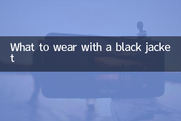 O que vestir com uma jaqueta preta