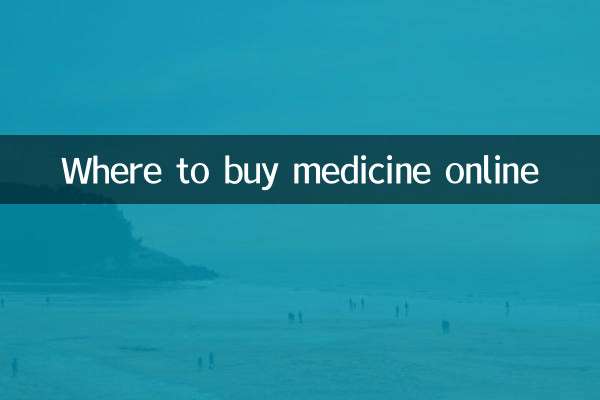 Where to buy medicine online