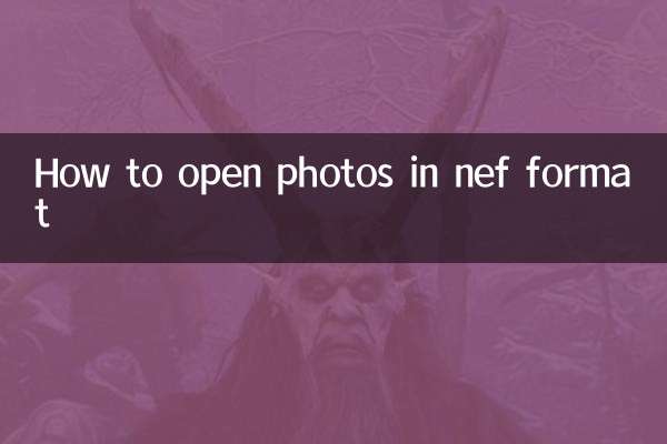 So öffnen Sie Fotos im NEF-Format