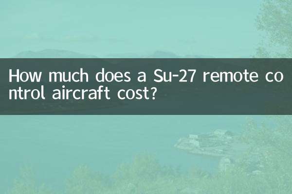 苏27遥控飞机多少钱