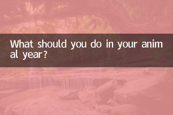 Cosa dovresti fare nel tuo anno animale?