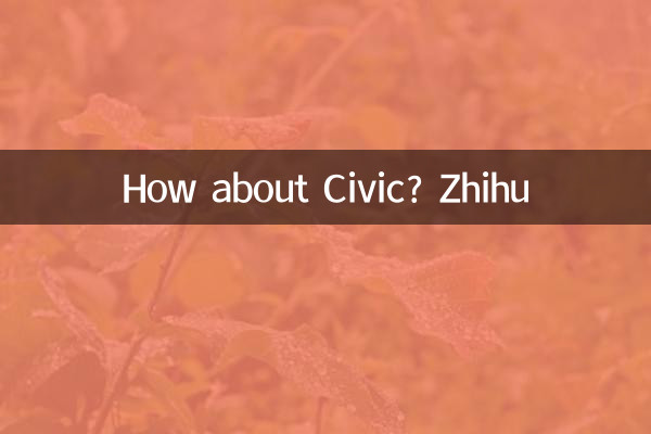 思域怎麼樣知乎