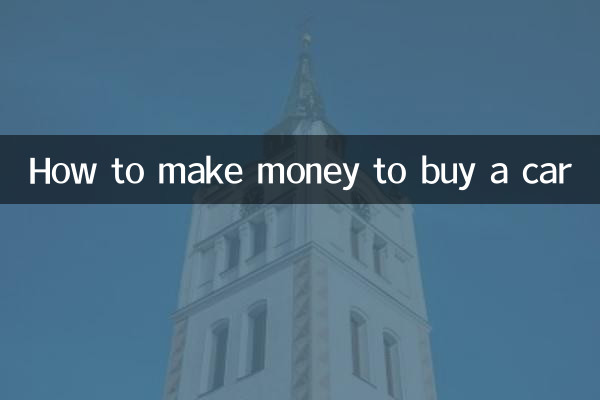 How to make money to buy a car