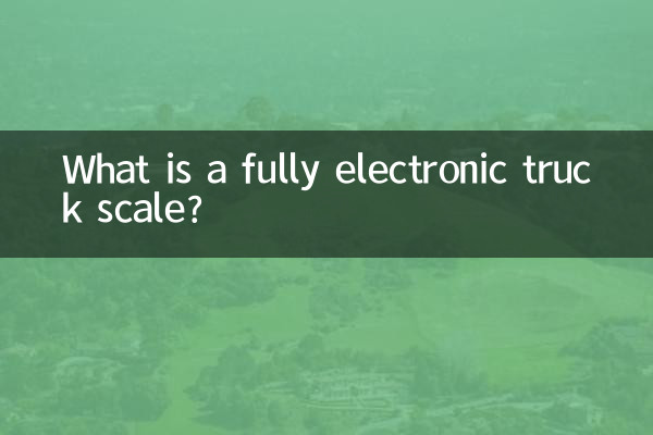 Qu'est-ce qu'un pont-bascule entièrement électronique ?