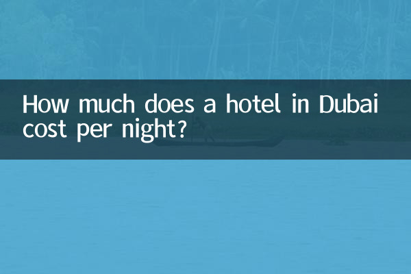 迪拜酒店多少钱一晚