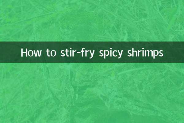 So braten Sie würzige Garnelen