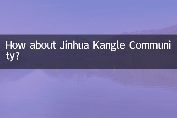 Que tal a comunidade Jinhua Kangle?