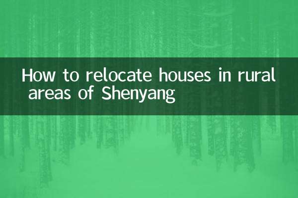 Cómo reubicar casas en zonas rurales de Shenyang