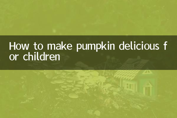 Cómo hacer deliciosa calabaza para niños