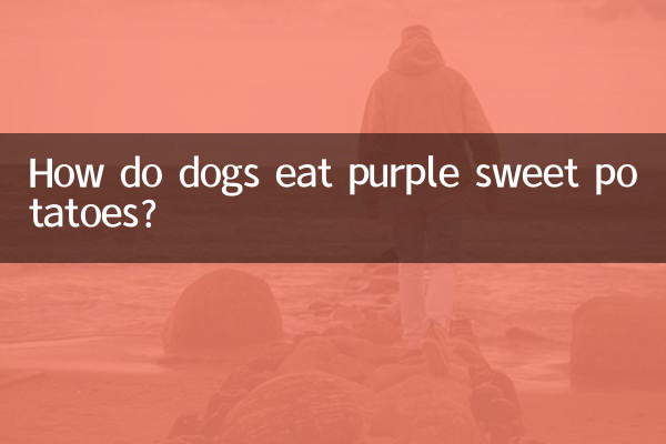Como os cães comem batata-doce roxa?