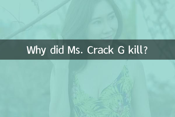 クラックGさんはなぜ殺したのか？
