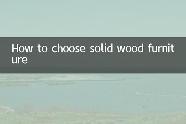 Comment choisir des meubles en bois massif