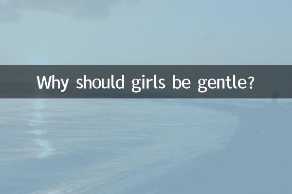 Por que as meninas deveriam ser gentis?