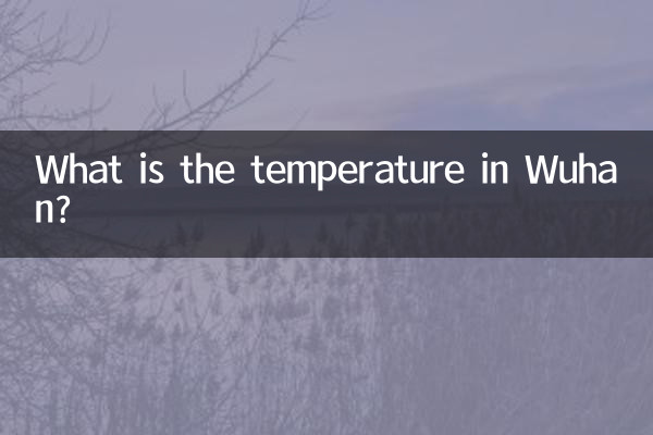 Qual é a temperatura em Wuhan?