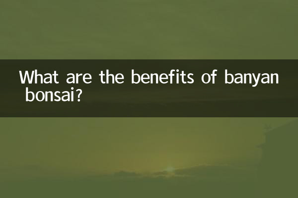 Was sind die Vorteile von Banyan-Bonsai?