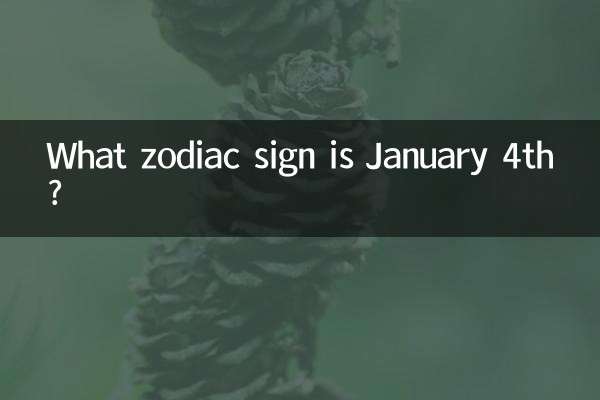 1月4日是什麼座