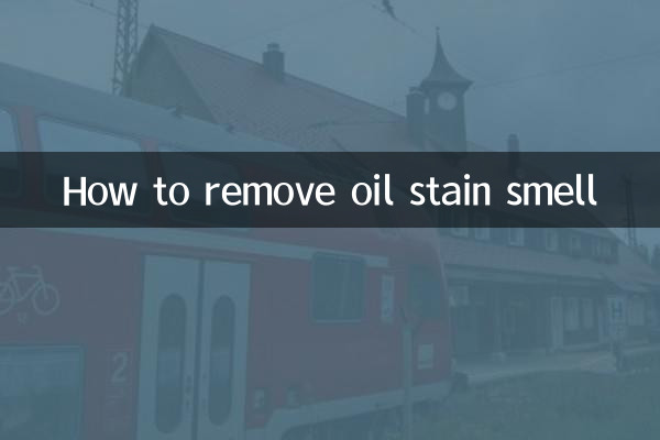 Como remover cheiro de mancha de óleo