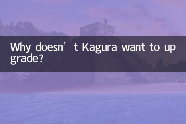 چرا کاگورا نمی خواهد ارتقا دهد؟