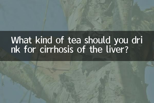 جگر کی سرہوسیس کے ل you آپ کو کس قسم کی چائے پینا چاہئے؟