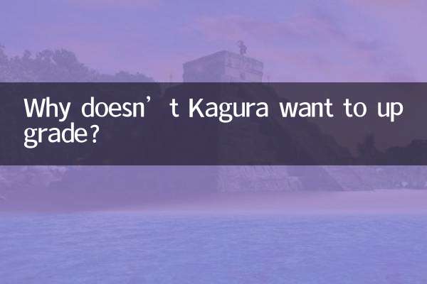 چرا کاگورا نمی خواهد ارتقا دهد؟