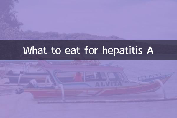O que comer para a hepatite A
