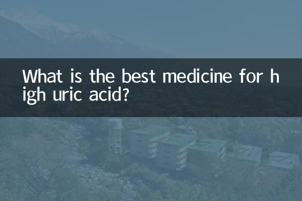 Was ist das beste Medikament gegen hohen Harnsäurespiegel?