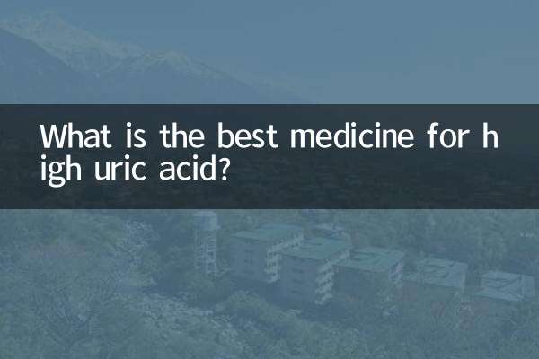 尿酸高吃什么药最好