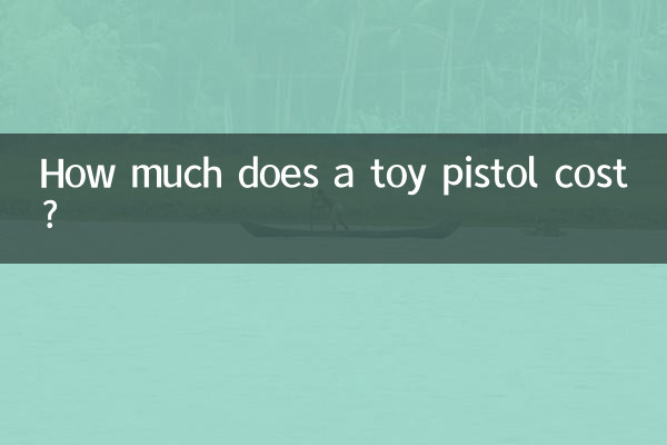 Quanto costa una pistola giocattolo?