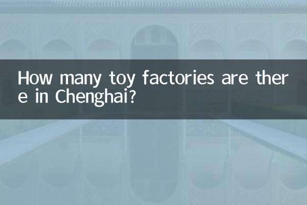 청하이에는 장난감 공장이 몇 개 있나요?