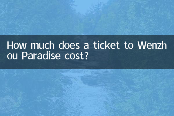 Quanto costa un biglietto per il Paradiso di Wenzhou?