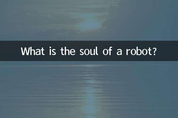 Qual é a alma de um robô?