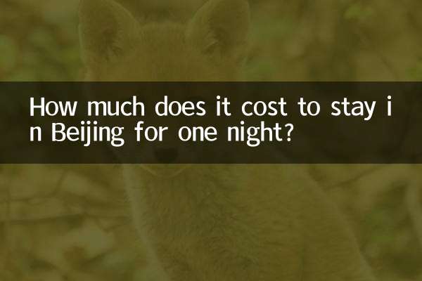 Quanto costa soggiornare a Pechino per una notte?