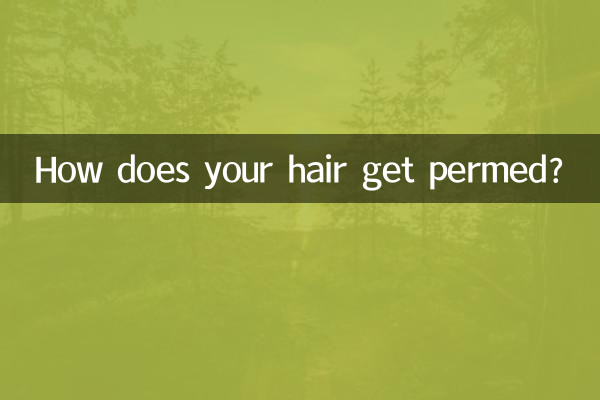 How does your hair get permed?