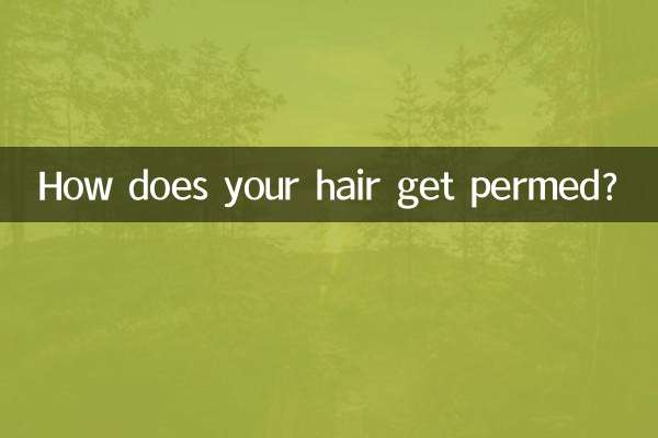 How does your hair get permed?