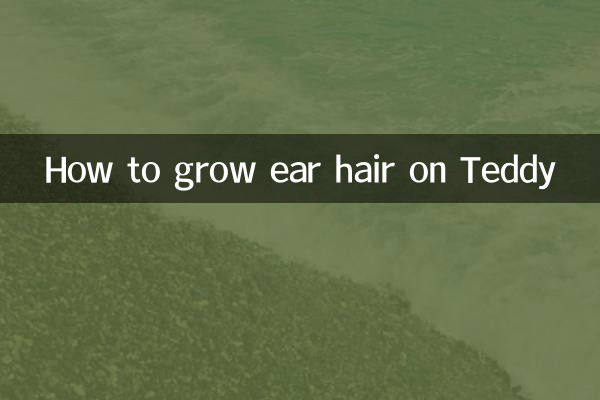 টেডিতে কানের চুল কীভাবে বাড়ানো যায়