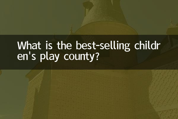 Какой округ для детских игр самый продаваемый?