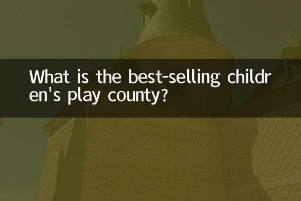 Какой округ для детских игр самый продаваемый?