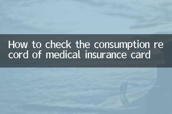 의료보험카드 소비기록 확인 방법