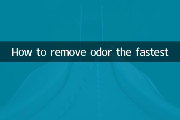 So entfernen Sie Gerüche am schnellsten
